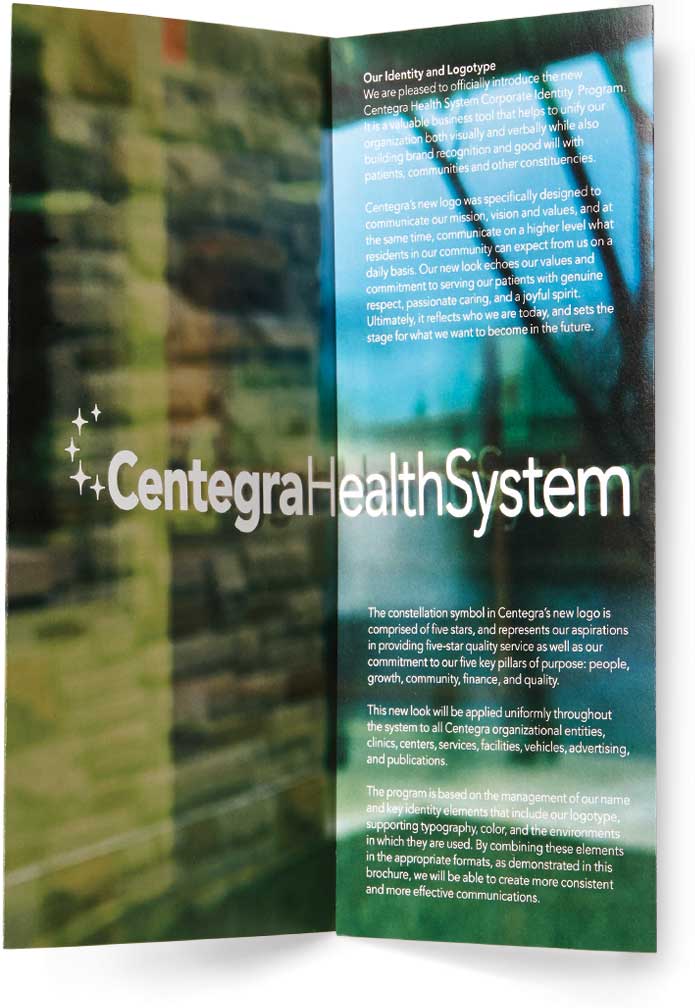 centegra-health-system_brand-guide_2.jpg Art Direction by: Bart Crosby, Crosby Associates